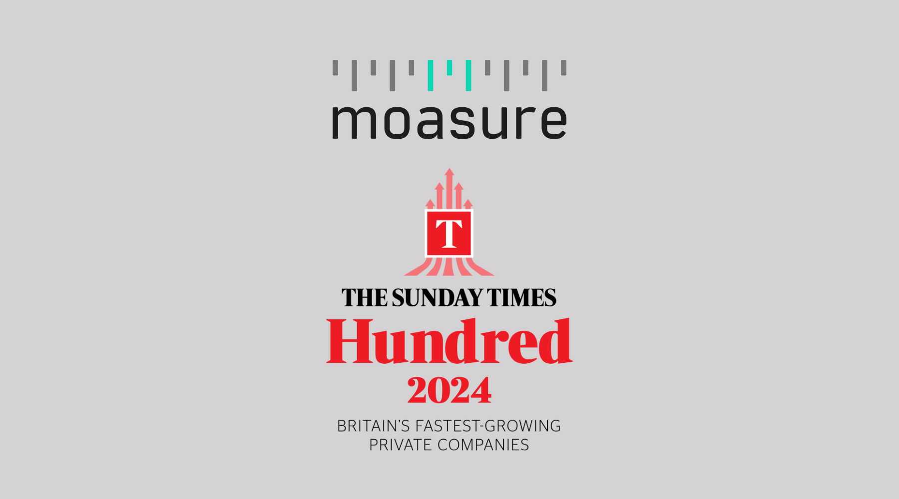 Moasure Named on The Sunday Times Hundred 2024 List